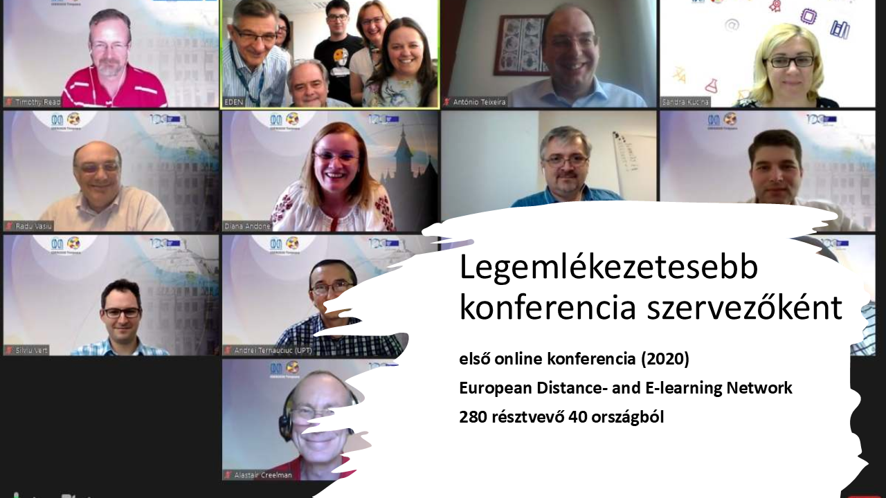 Első online konferencia